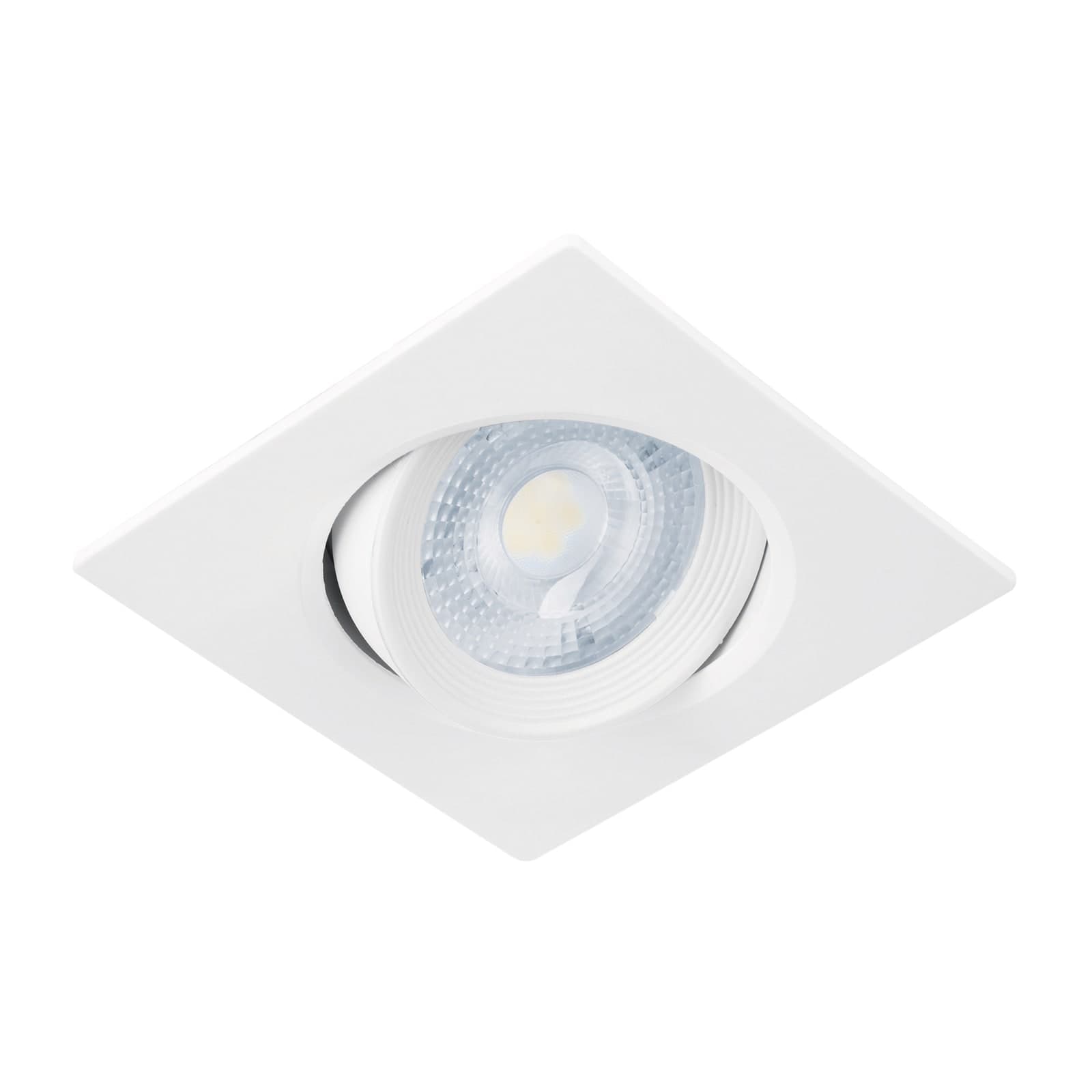 Empotrado Cuadrado Dirigible 5 W Blanco EMP-106L Volteck
