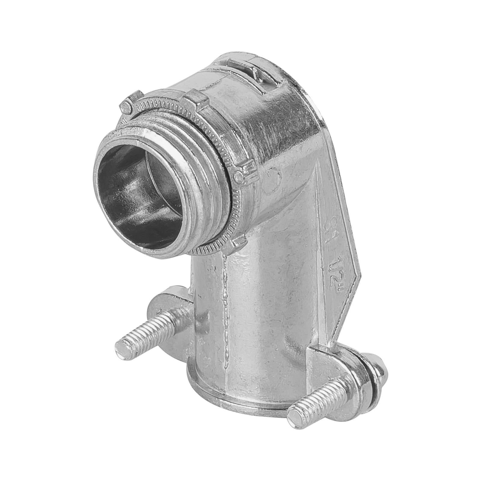 Conector Curvo P/Tubo Flexible 1/2" CTF-1/2C Volteck
