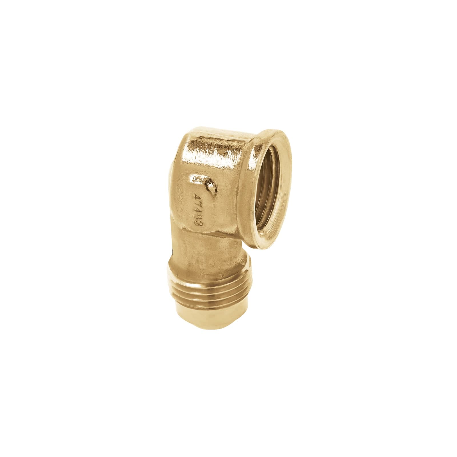 Codo Estufa Gas R/Interior 3/8" x 3/8 CLG-521 Foset