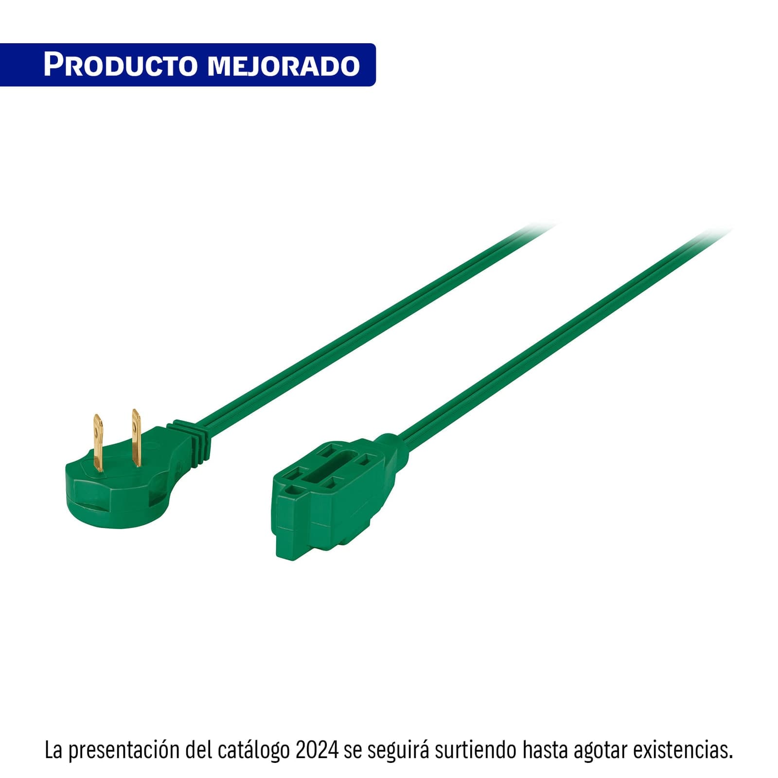 Extensión Eléctrica Domestica Verde 6 M ED-6V Volteck