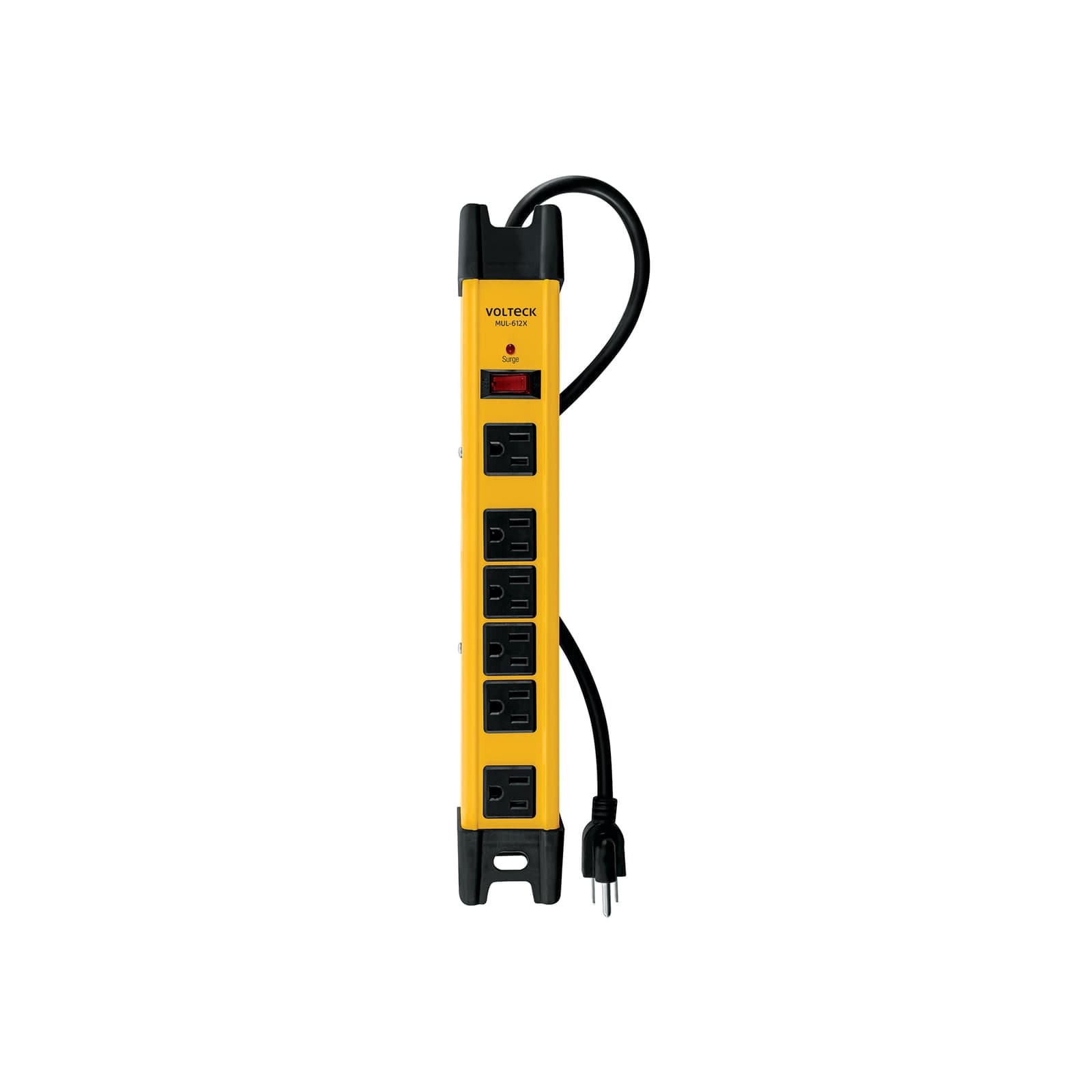 Multicontacto Uso Rudo 6 Entradas MUL-612X Volteck