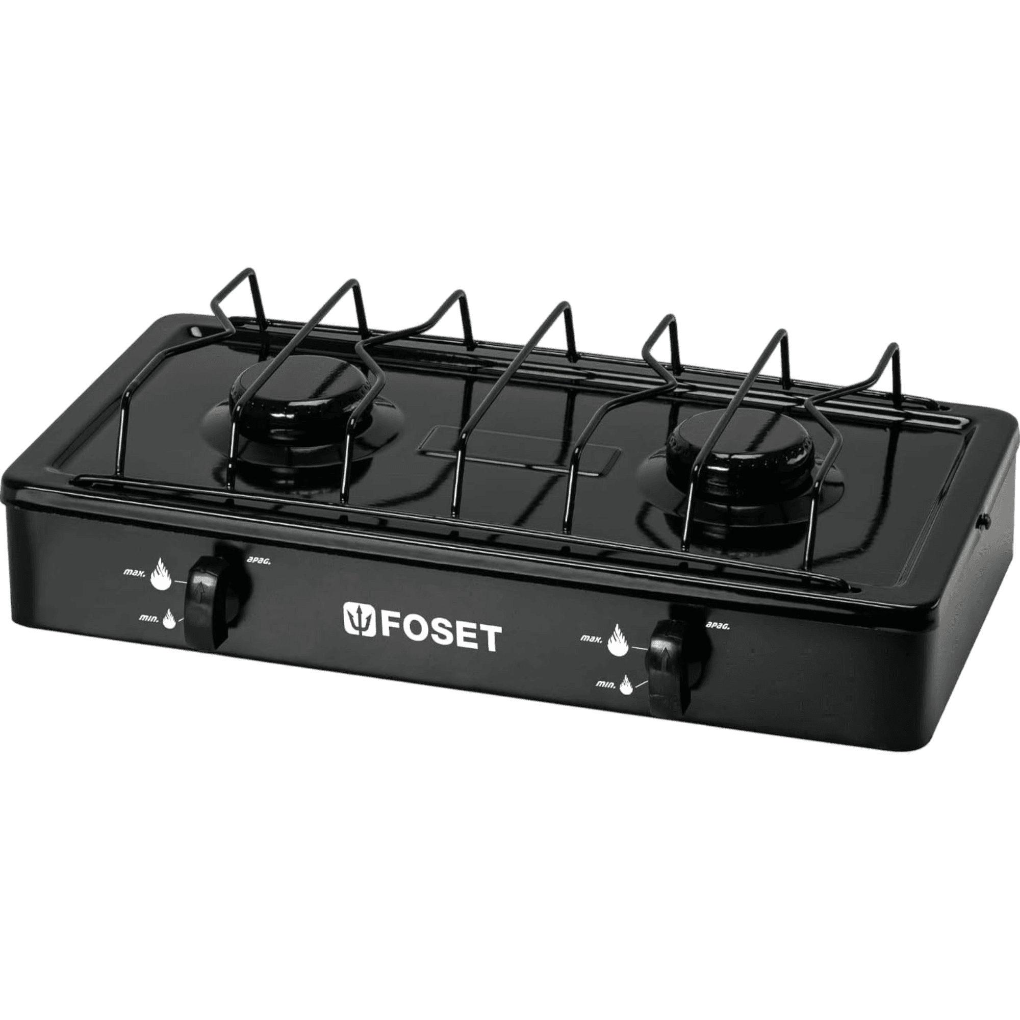 Parrilla Gas 2 Quemadores Inox PAGA-2X Foset