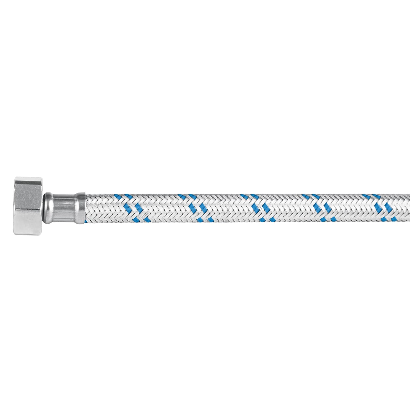 Manguera Flexible P/Lavabo 1/2" x 1/2" x 1 MT FFR-100 Foset