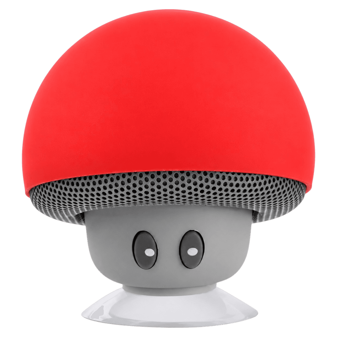 Bocina Portátil Honguito Rojo Bocbthonguitorojo Mobo