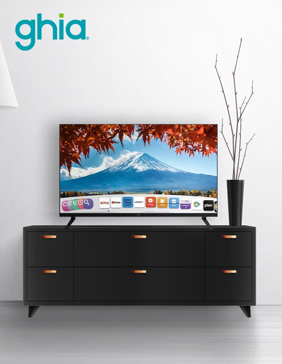 Pantalla 40" Smart 4K Full HD Whale TV WiFi Ethernet Bluetooth TV-1145 Ghia