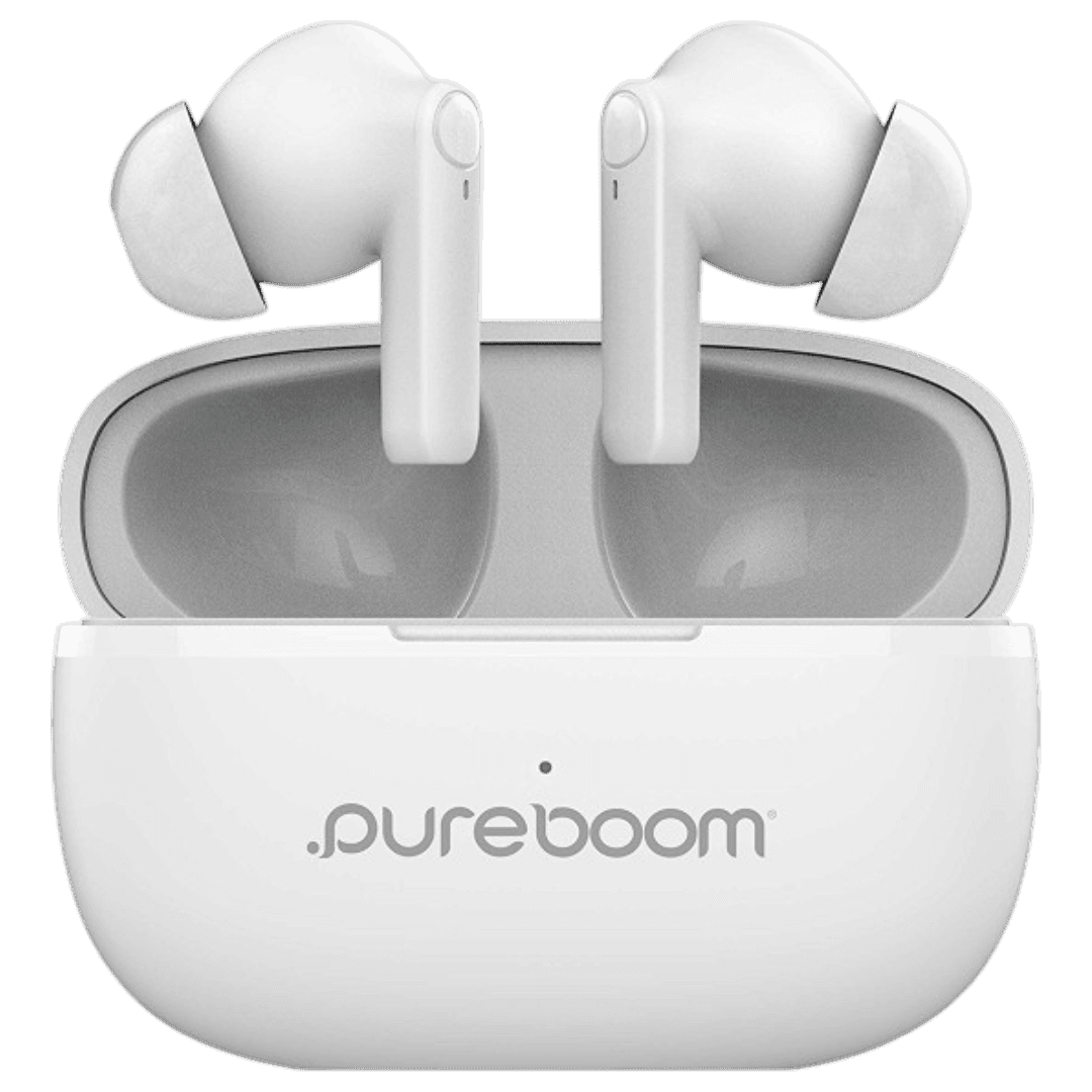 Audifono Chicharo Inalámbrico Orbs Blanco Pureboom