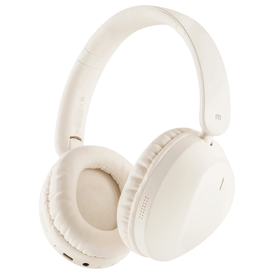 Audifono Diadema Inalámbrico Trem Beige Mobo