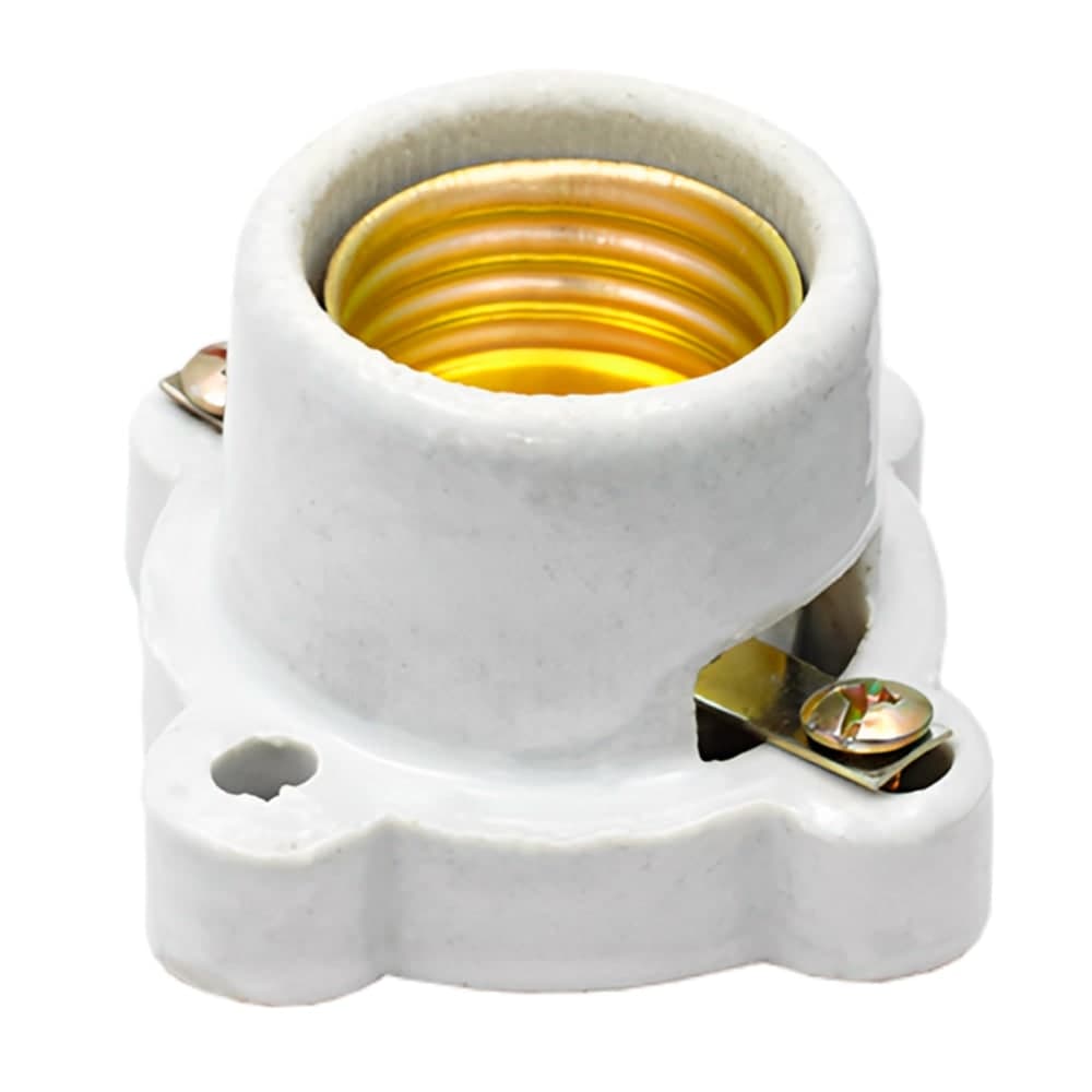 Portalampara Porcelana Cuadrado SOC-007 Kley
