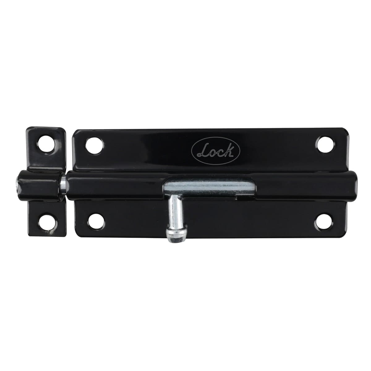 Pasador Sobreponer T/Barril Negro 4 CM PABN4 Lock