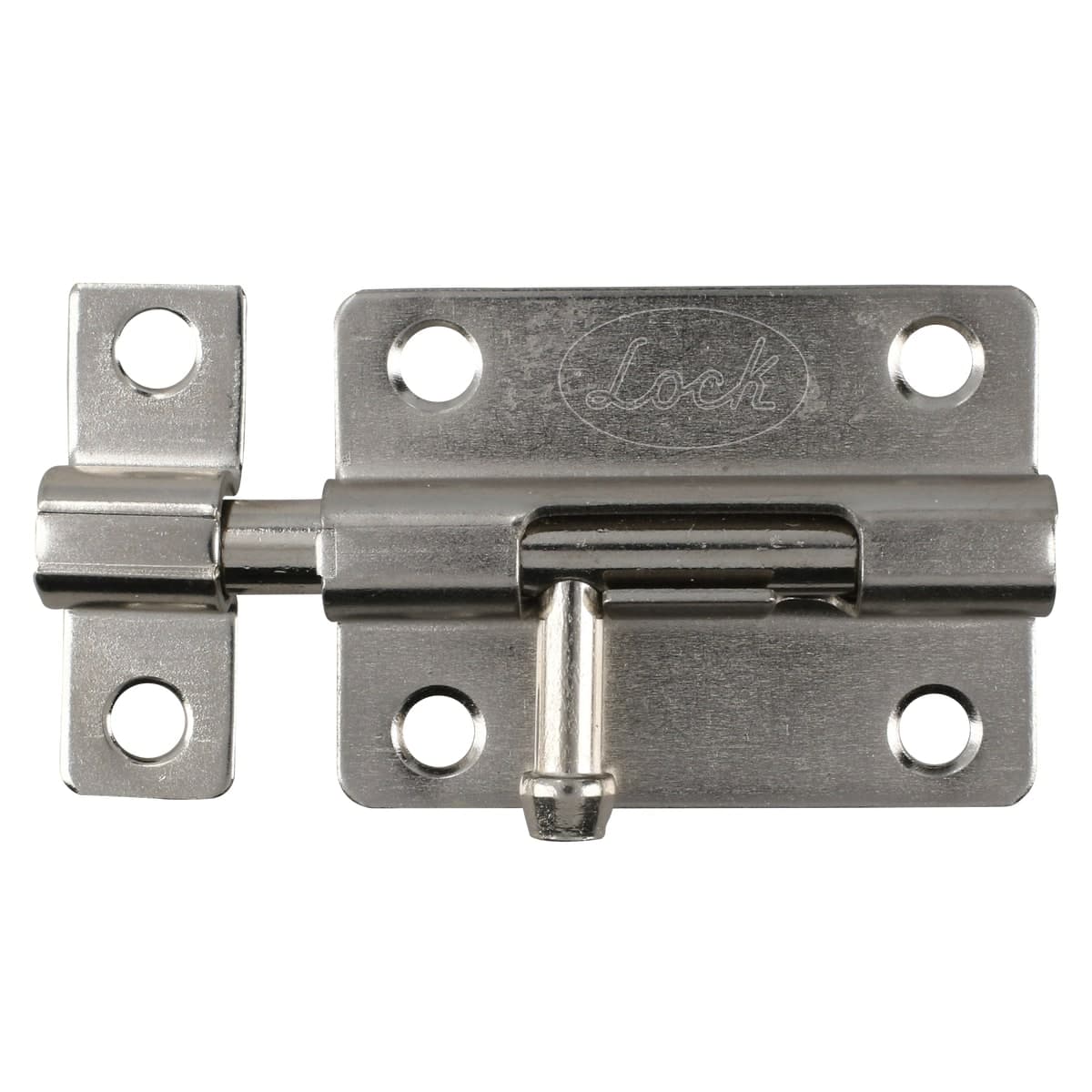 Pasador Sobreponer T/Barril Niquel Satinado 8 CM PABS8 Lock