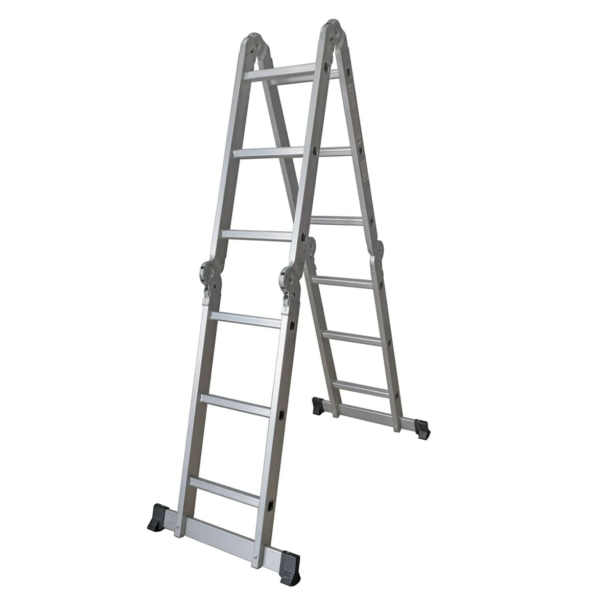 Escalera Multiposicion 12 Peldaños Aluminio 3.47 M 150 KG EMP00 BYP