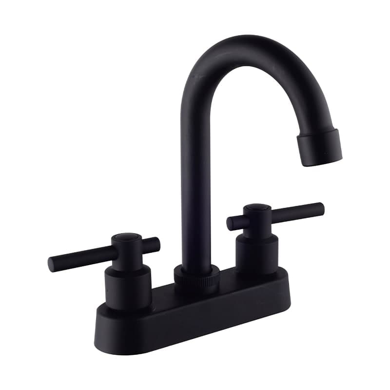 Mezcladora Lavabo Tipo Bar 4" Negro Mate 4025.2 Dica