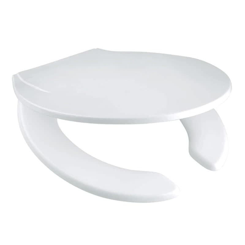 Asiento Sanitario Plástico Redondo Blanco 41 CM ASEC01 Dica