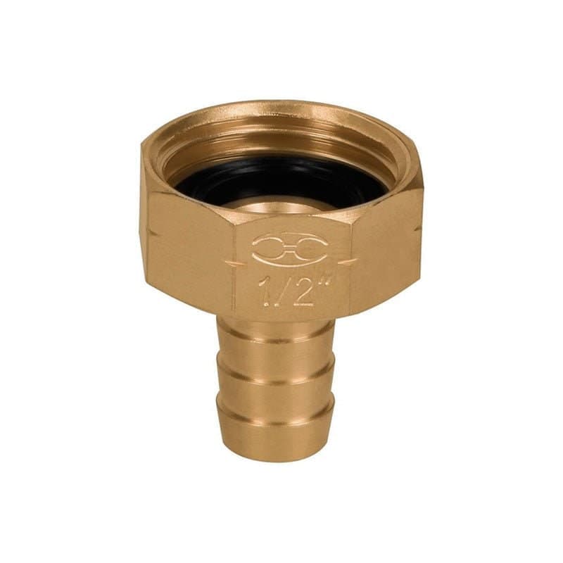 Conexión Hembra 1/2" Ligera P/Manguera Laton