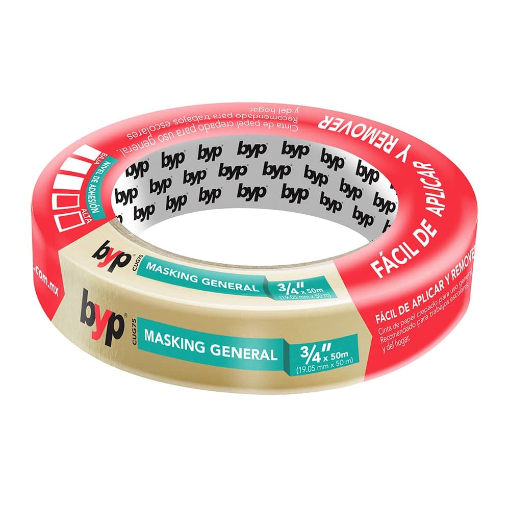 Cinta Masking Tape 3/4" CUG75 BYP