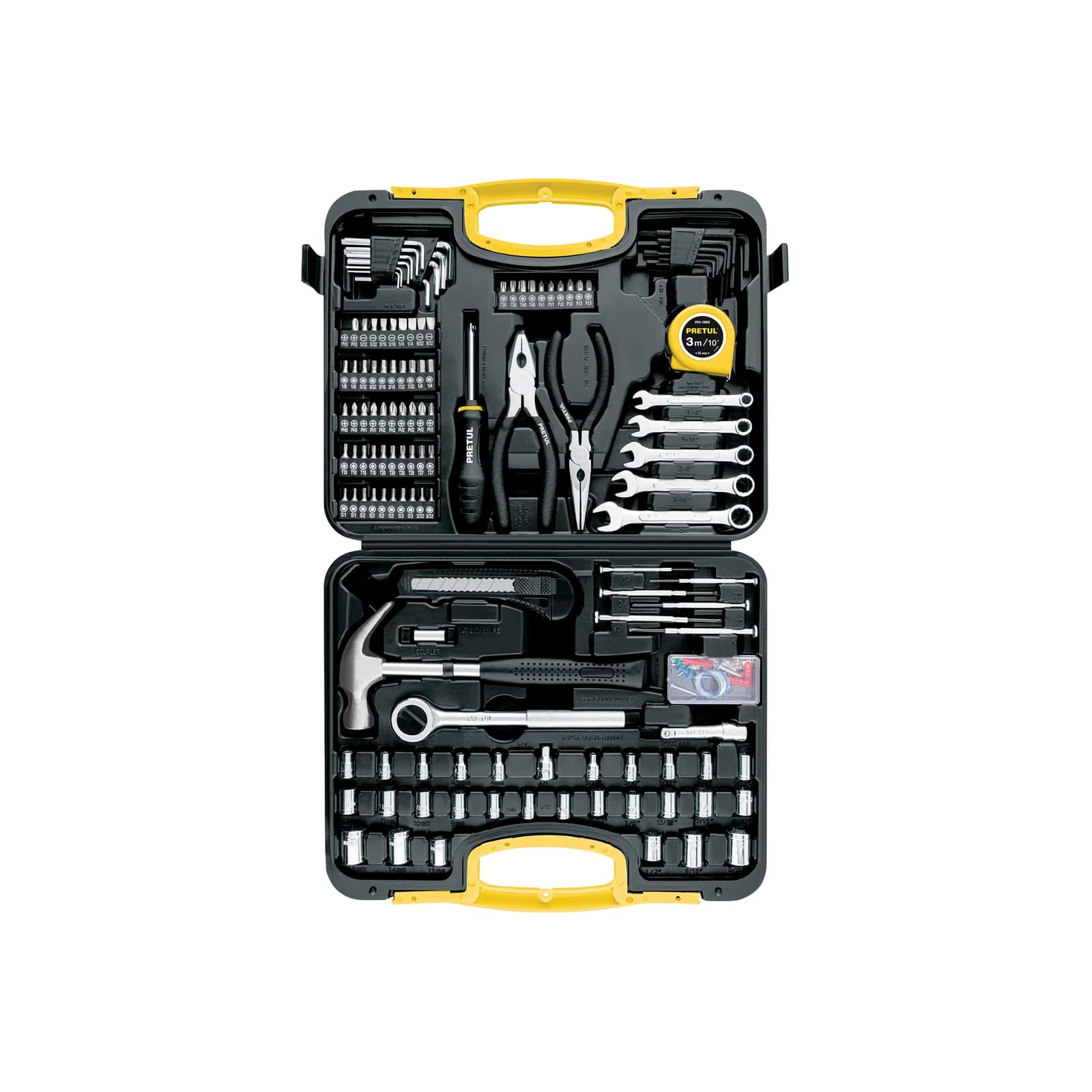 Set Herramientas para Mecánica 133 Pzs SET-133 Pretul