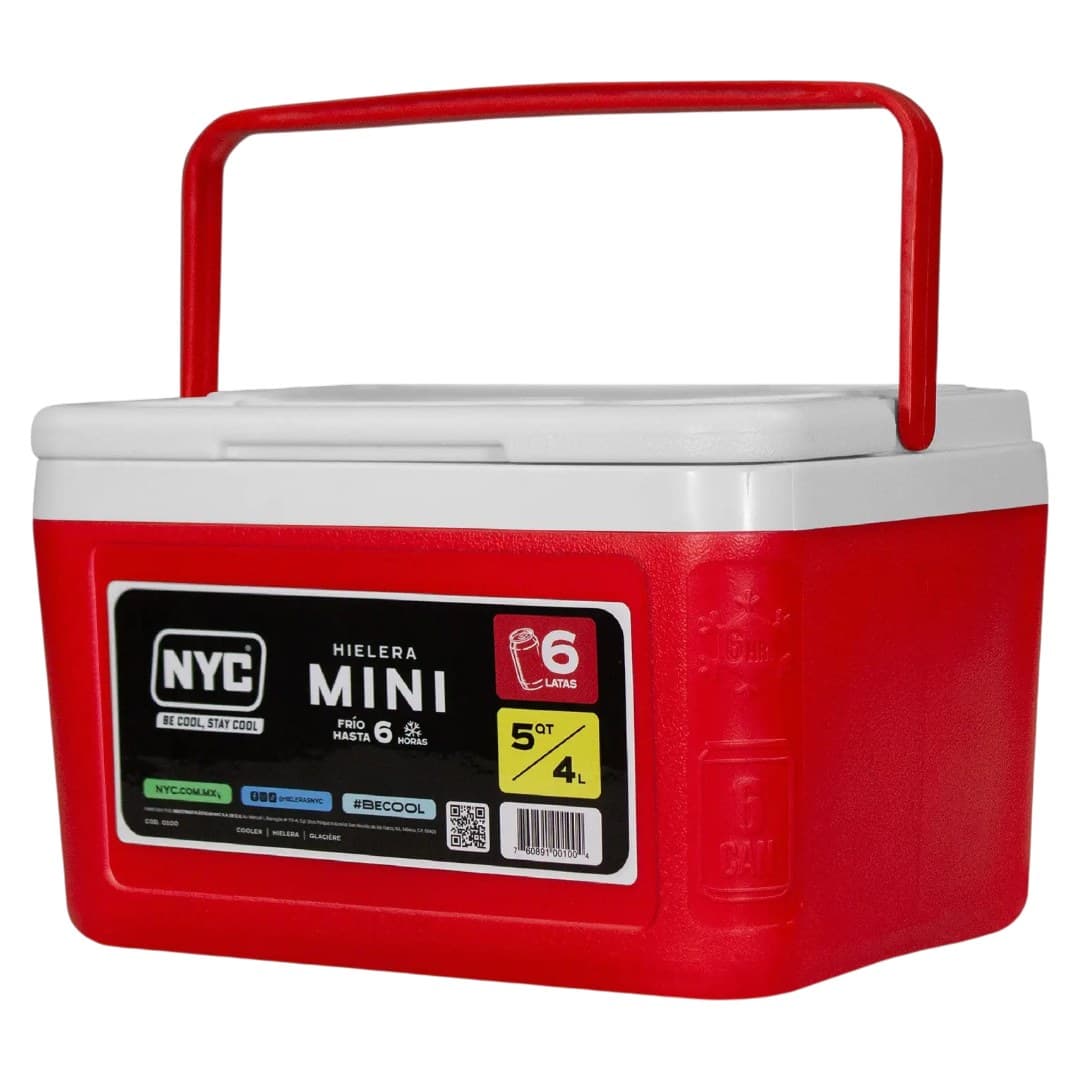 Hielera 4.7 LTS/5 Qts Mini 0100 Nyc