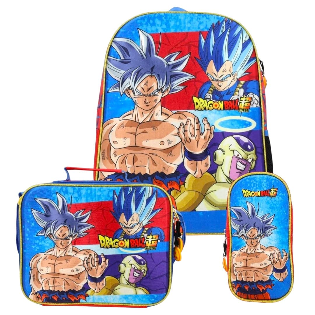 Kit Mochila Lapicera Lonchera DBS156-SE006A Dragon Ball Fotorama