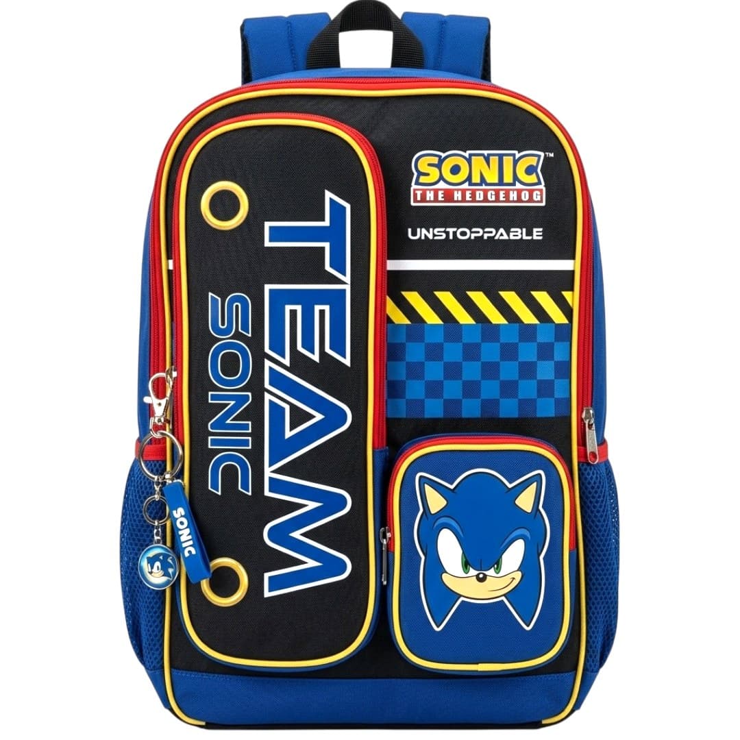 Mochila Primaria Niño M192901 Sonic Ruz