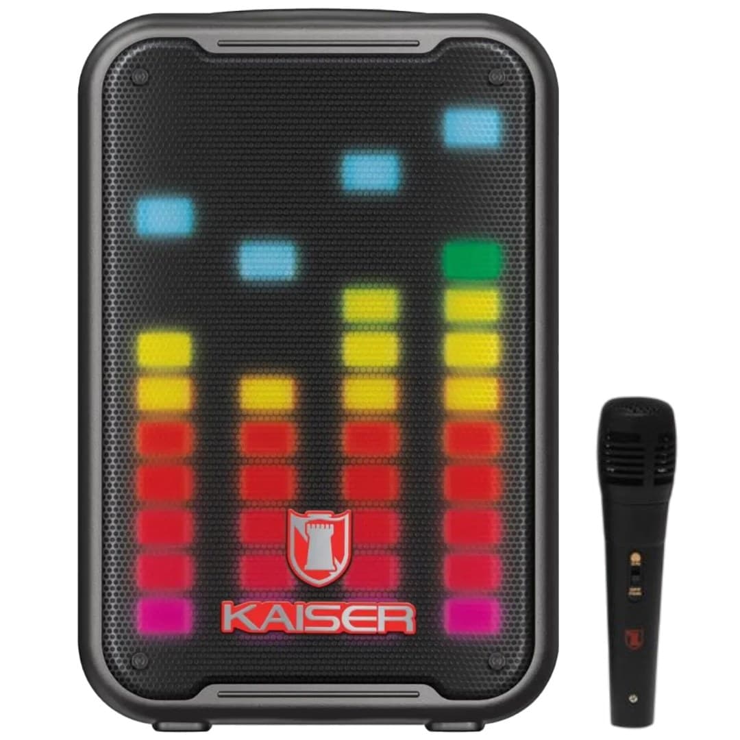 Bocina Recargable 8" 6200 W C/Microf Alam MSA-0108 Kaiser