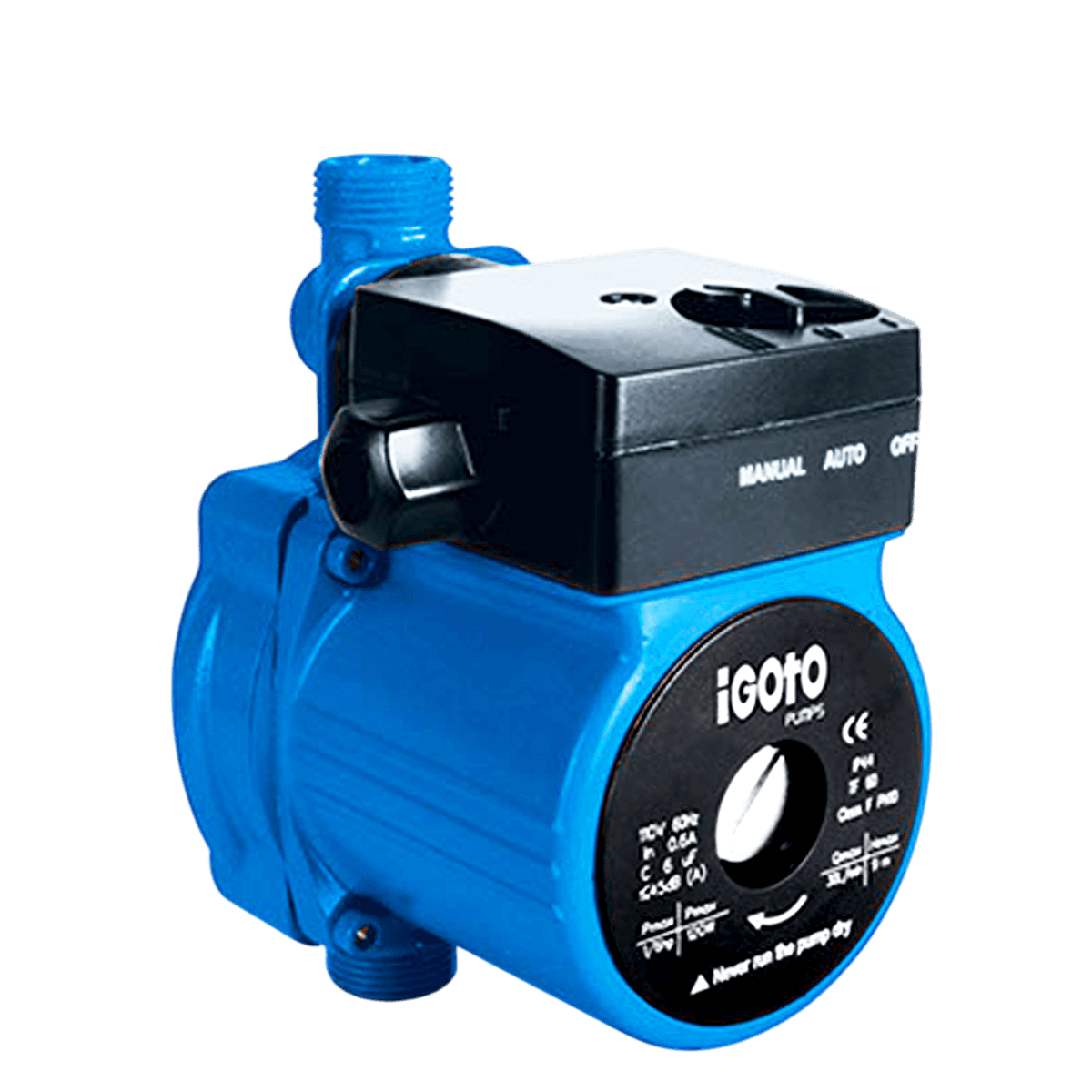 Presurizador 1/6 HP 127 V 27 L/Min 3 Servicios PAC16 IGOTO
