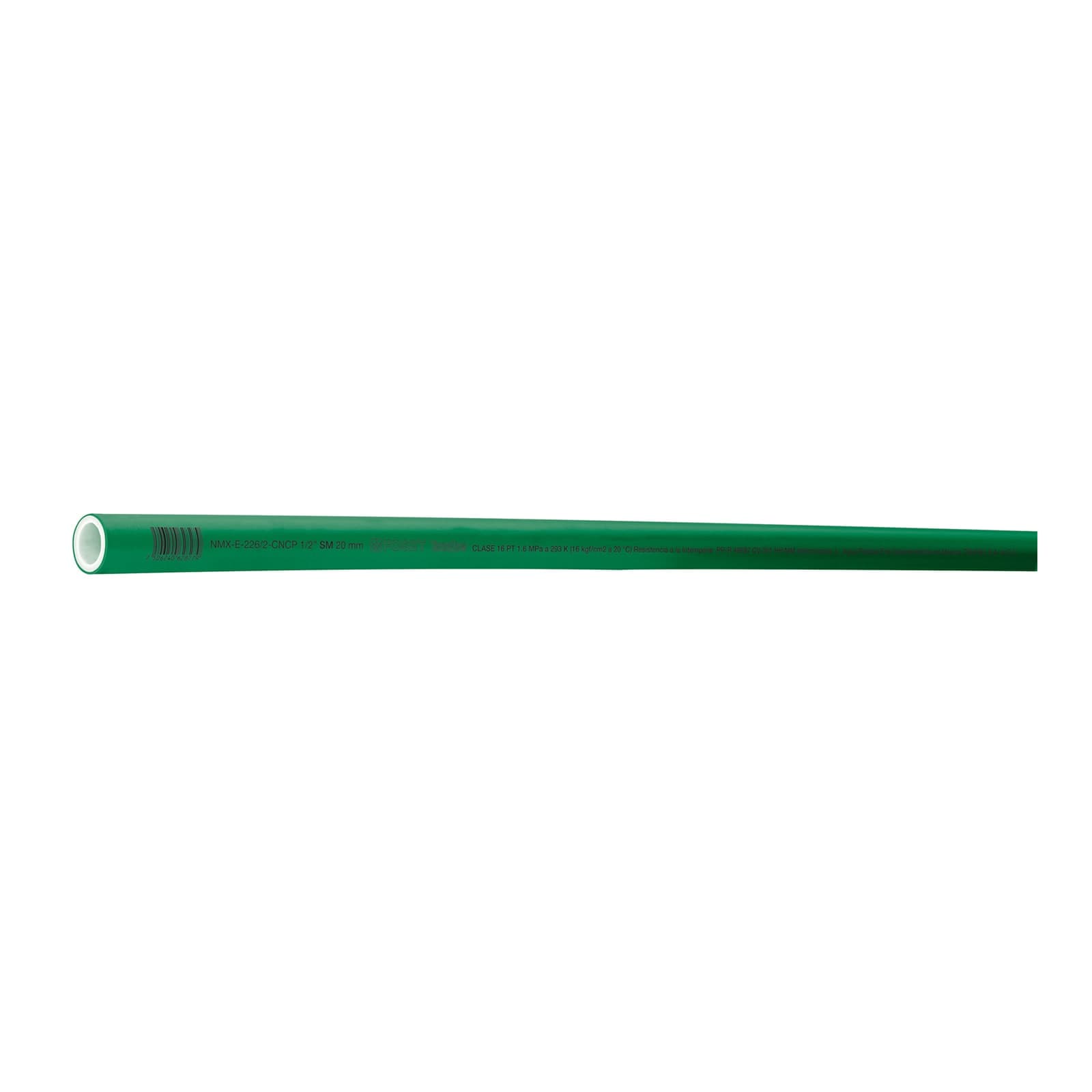 Tubo PPR 1/2" x 4 M