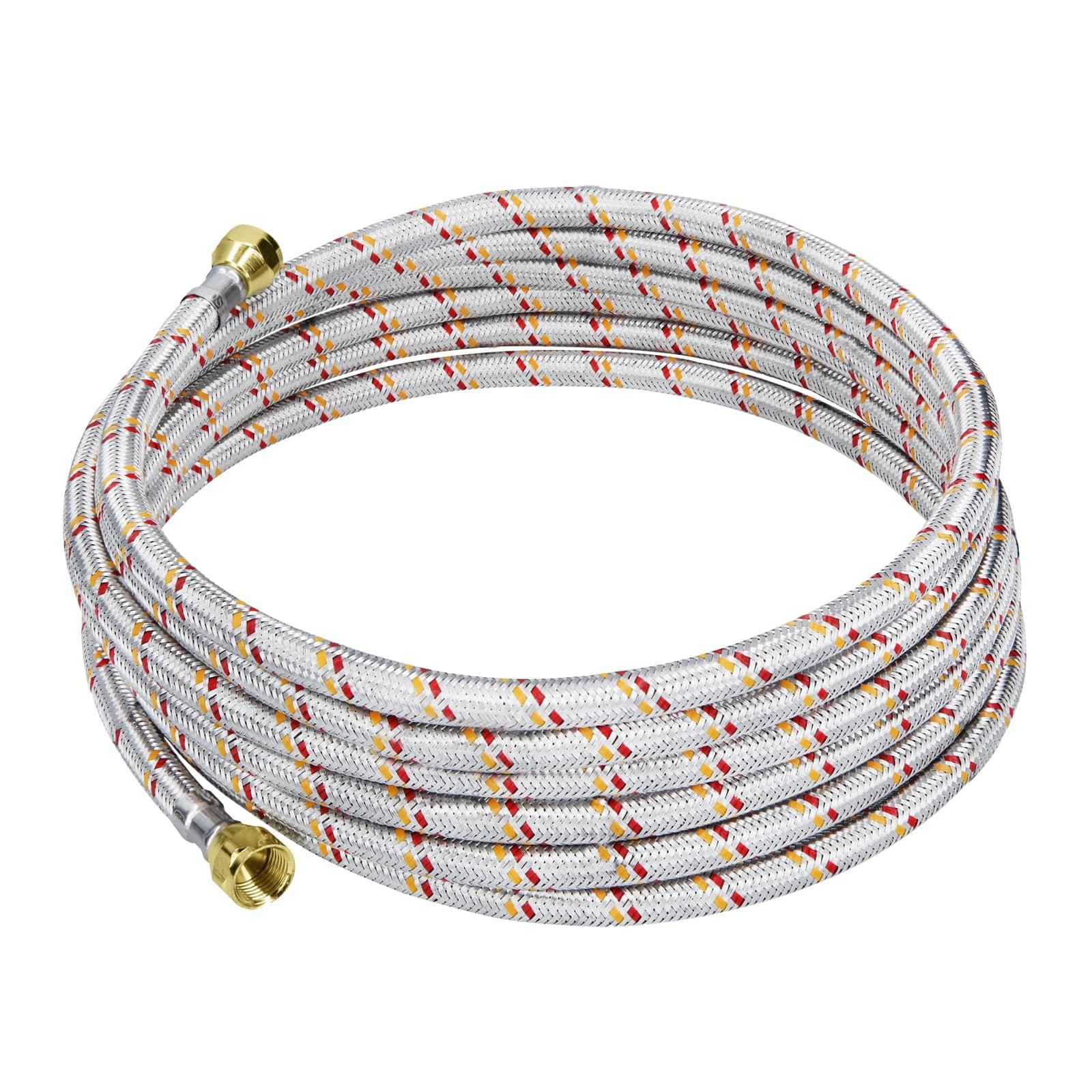 Manguera Flexible P/Gas 3/8" x 3/8" x 5 MT Aluminio FGA-50P Foset