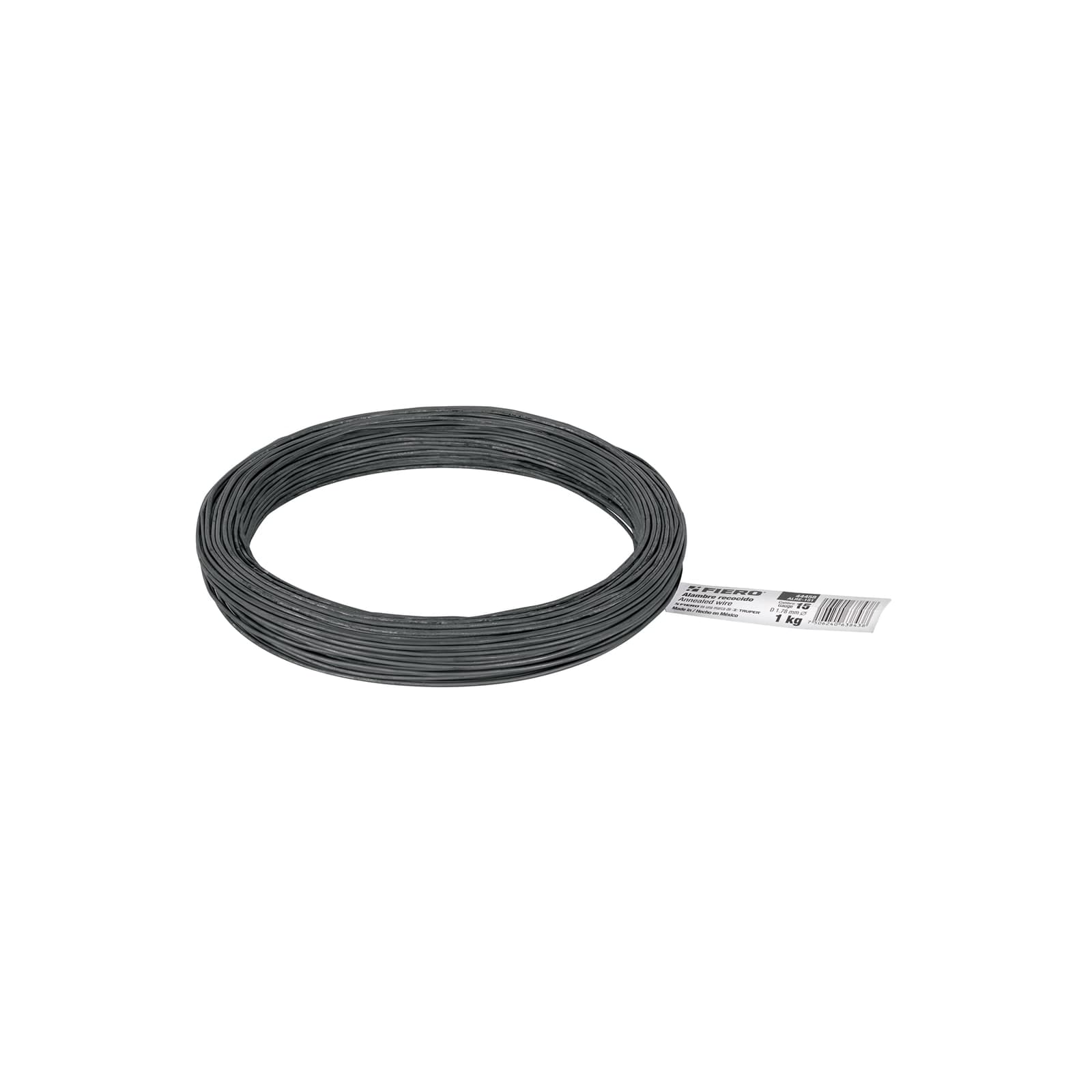 Alambre Recocido 1 KG Cal 15 ALRE-151 Fiero