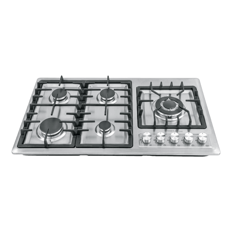 Parrilla Gas 5 Quemadores Inox PAE-915GA Foset