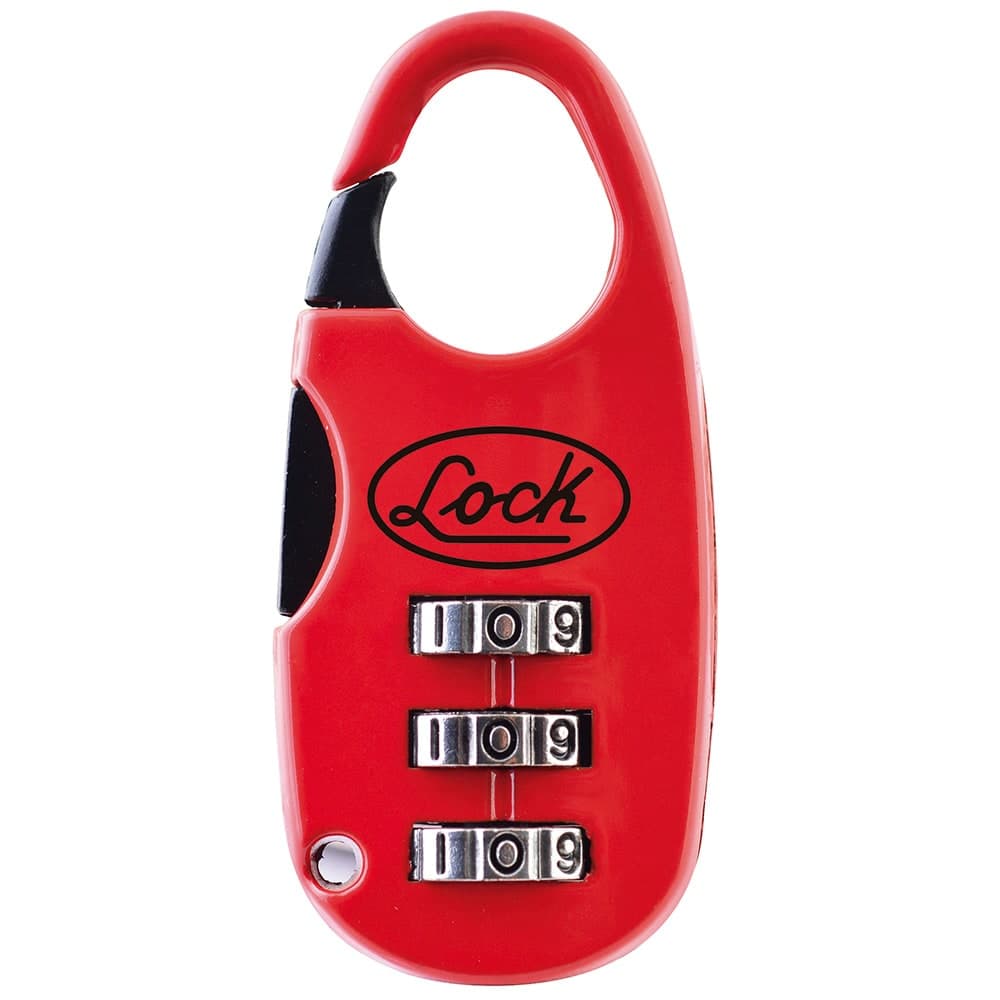 Candado de Combinacion Digital Maletero 25 MM Rojo L21M20PT Lock