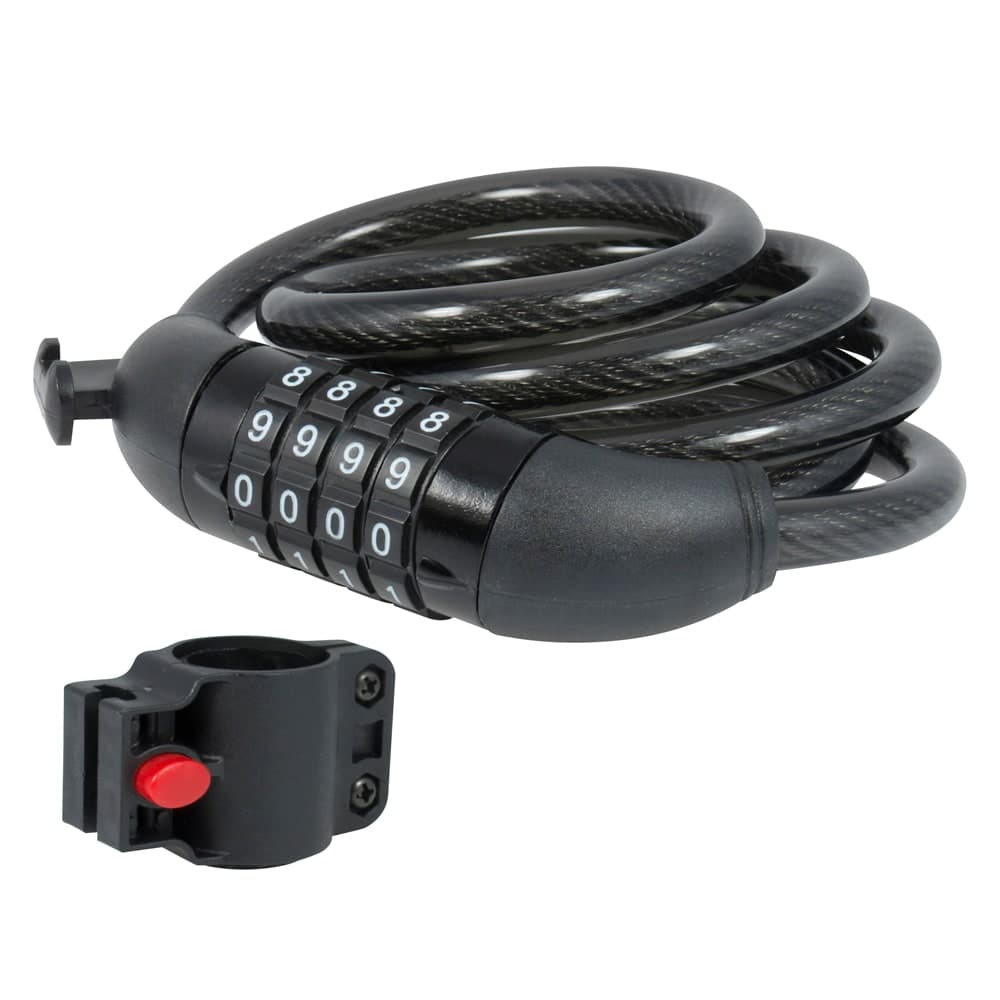 Candado Tipo Cable P/Bicicleta 8 MM x 1.2 MT 15CN Lock