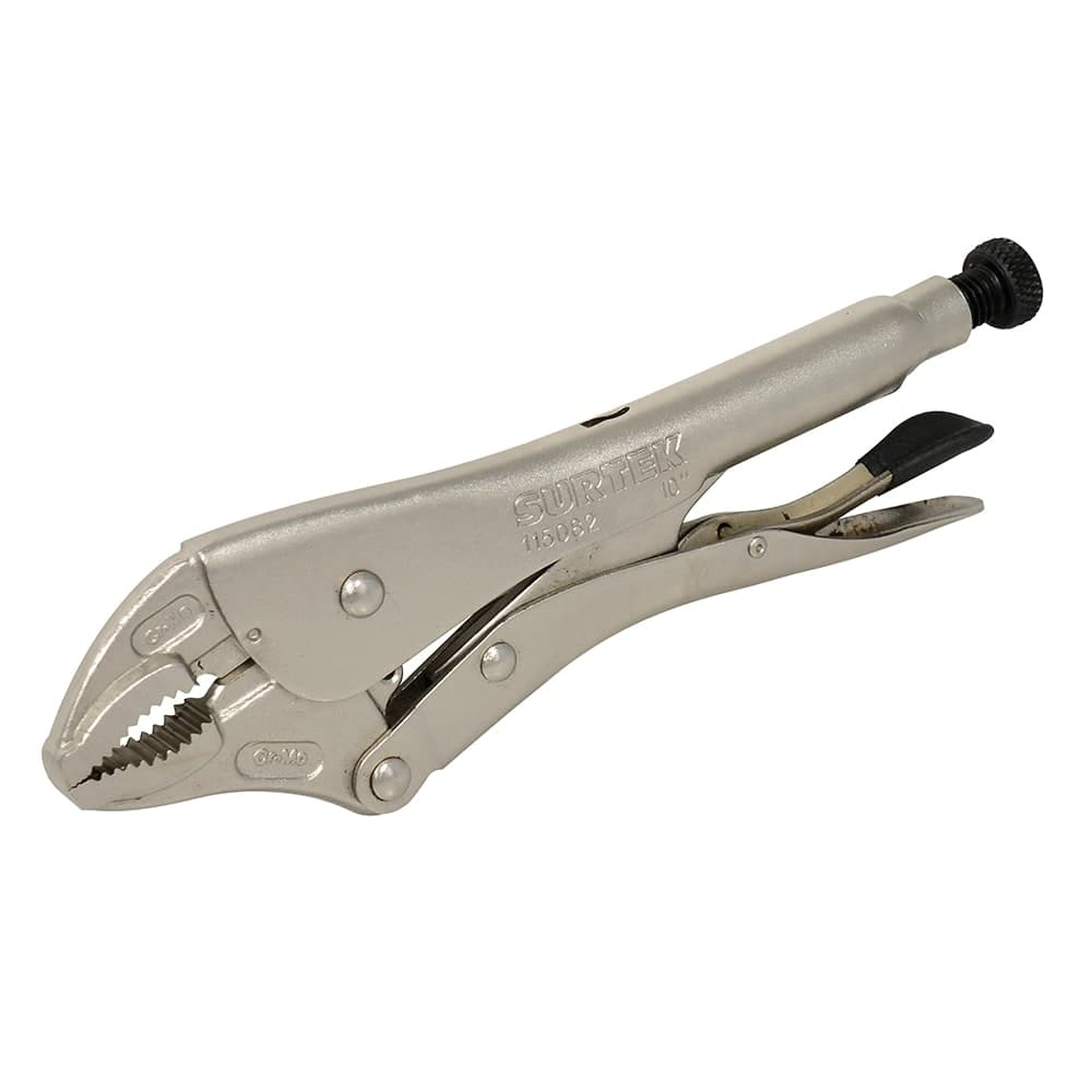 Pinza Presión 10" Mordaza Curva 115082 Surtek